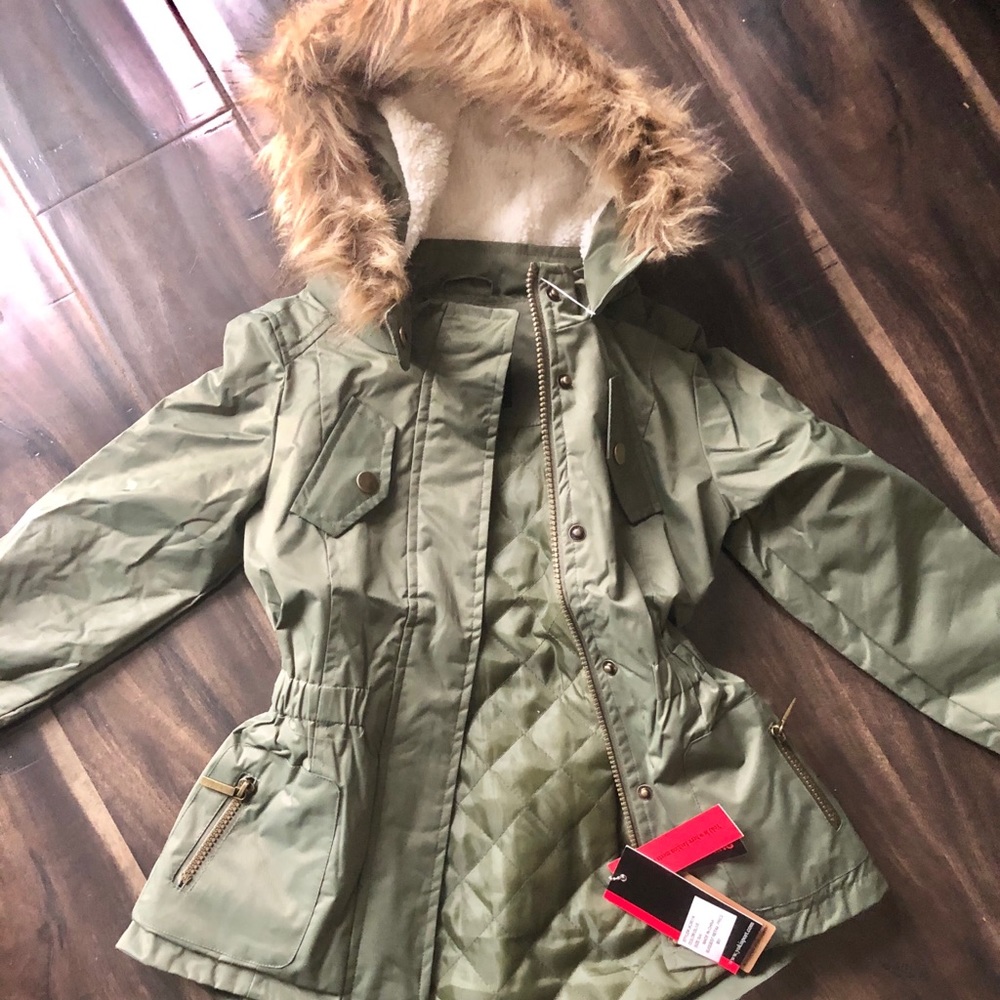 Vegan fur jacket
